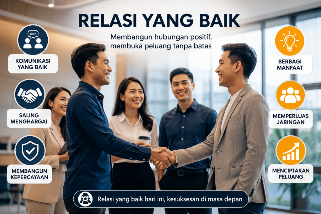 cara membuat relasi yang baik